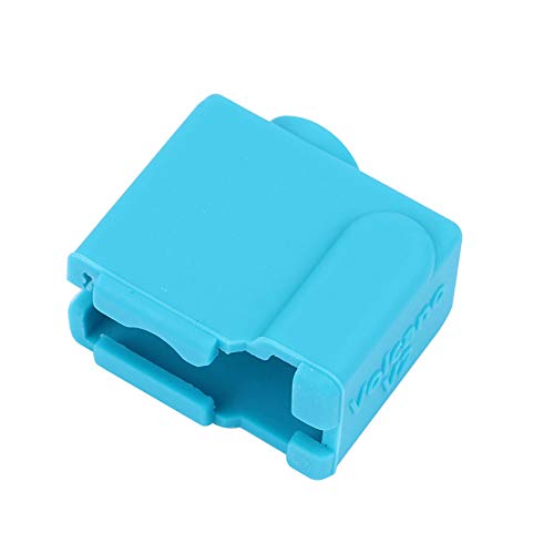 Shentesel Silicone Volcano V2 Heater Block Cover Insulation Sock Case for PT100 Cartridge - Blue