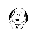 Set of 3 -Snoopy Peanuts Woodstock Sticker