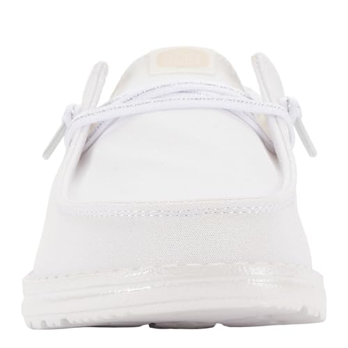 Image of HEYDUDE Women's Wendy Stardust Slip On Loafers | Lightweight Casual Shoes for Travel, Walking & Everyday Style