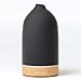 SALUBRITO Keramik Aroma Diffuser, Schwarz Diffusor für Ätherische Öle, Ultraschall Luftbefeuchter Duftöl Diffuser, Aromatherapie Diffusor für Duftöle Luftbefeuchter günstig Kaufen-SALUBRITO Keramik Aroma Diffuser, Schwarz Diffusor für Ätherische Öle, Ultraschall Luftbefeuchter Duftöl Diffuser, Aromatherapie Diffusor für Duftöle