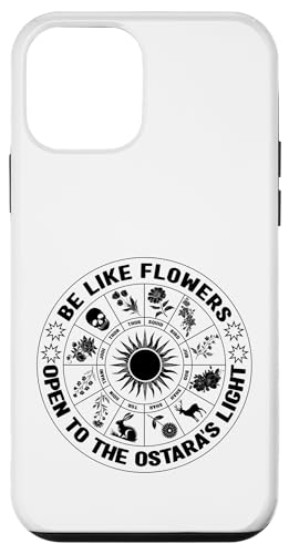 Be Like Flowers Open To The Ostara Light Pagan �C�[�X�^�[ �t �X�}�z�P�[�X iPhone 12 mini �p