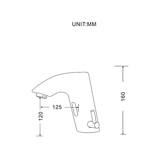Dyconn Faucet Health Sensor Faucet With Hot & Cold Adjustment Lever #TOP1