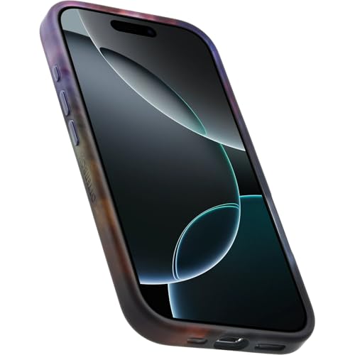 Image of OtterBox iPhone 16 Pro Figura Series Case - Space Purple | Hydro-dipped Design, Ultra-Thin, Silicone iPhone Case, MagSafe iPhone Case with Camera Bumper