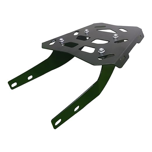 Venus Moto Heavy Premium TOP Rack Carrier for RE Classic Reborn 350 CC | Black Metal | 35 kg Load Capacity | 5MM Thickness | Premium Powder Coating-image-43