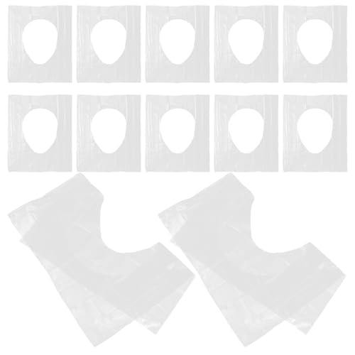 Ipetboom 50pcs Disposable Seat Covers Travel Size Safe Material Comfortable for Toilets Airplanes Camping
