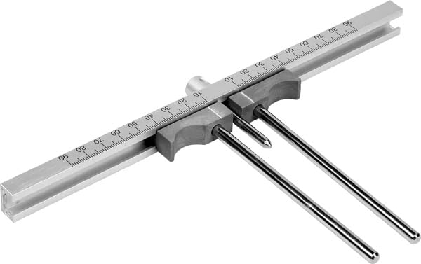 Jauge de mesure de cylindre MULTIPICK en aluminium et acier jusqu'à 180 mm