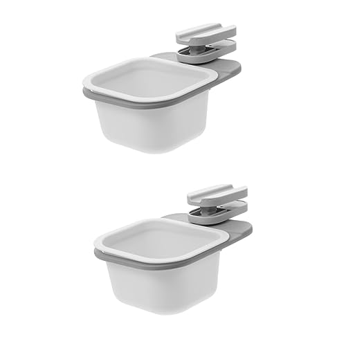 Poubelles de rangement en lot de 2 pour table et chambre