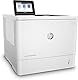 HP Laserjet Enterprise M611dn (7PS84A) A4 Monochrom Drucker (beidseitig; schwarz; bis zu 61 ppm; USB 2.0, Gigabit Ethernet), weiß
