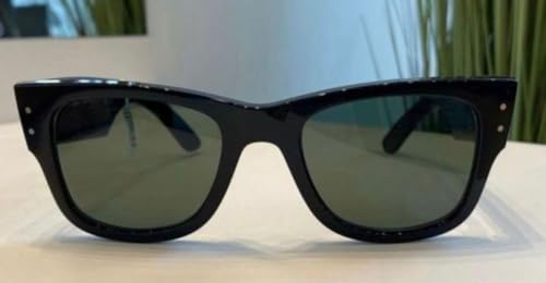 Retro Sunglasses for Men Women, Wide Temples Mens Fashion Sunglasses Square Frame Shades for Men UV400 Glasses4