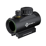SWAMP DEER 1X40 ドットサイト レッド/グリーン各5段階調整ダットサイト 20mm/11mmレールマウント対応 1100G耐震サバゲー照準器