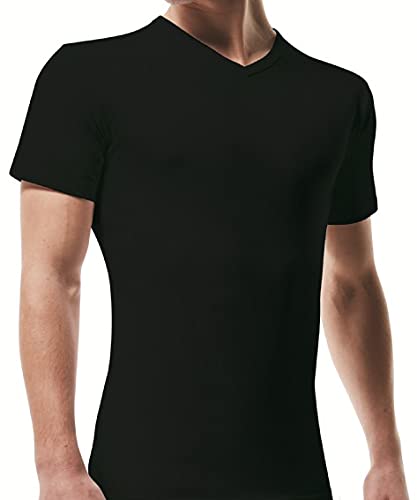 Confezione da 6 T-Shirt Elasticizzate Scollo V