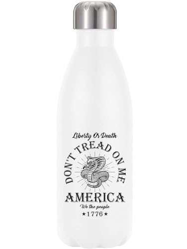 Botella de agua Don't Tread On Me hermetica e inoxidable para coche 2