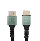 Cabo HDMI 5m Alta Definição 8K 60Hz 2.1 Com Pino Dourado