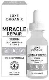 Luxe organix serum one drop miracle repair serum niacinamide 4%