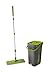 Produktbild Galileo Casa 2194432 Deluxe Mop c/Eimer 9 l Abstreifer c/Man Gri/Verd, grau, no