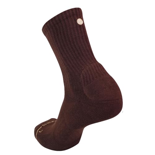 SHEZZA Anti-Blister Cushion Heel Padded Crew Sock-Breathable,Comfortable-seen on TikTok