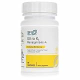 Klaire Labs SFI Health Ultra K2 Menaquinone - 4 - Vitamin K2 Supplement with 15mg of Vitamin K2 MK4 per Capsule - Support Bone & Cardiovascular Health - Hypoallergenic & Vegan Vitamin K (90 Capsules)