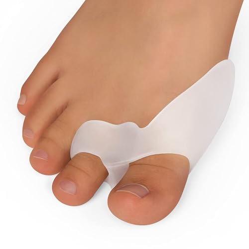 Image of Toe Separator for Feet Toe Spacers Correct Toes Yoga Silicone Hammer Toe Corrector for Women & Men Correct Toe Straighteners for Overlapping Toes (toe separator)