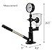 400Bar 6000PSI Diesel Fuel Injector Tester, Diesel Injector Nozzle Tester with Dual Scale Gauge to Adjust Injector Nozzle Pressure and Testing Diesel Injector Nozzle Pop Pressure Tester