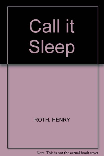 Call it Sleep B000VXBTRE Book Cover