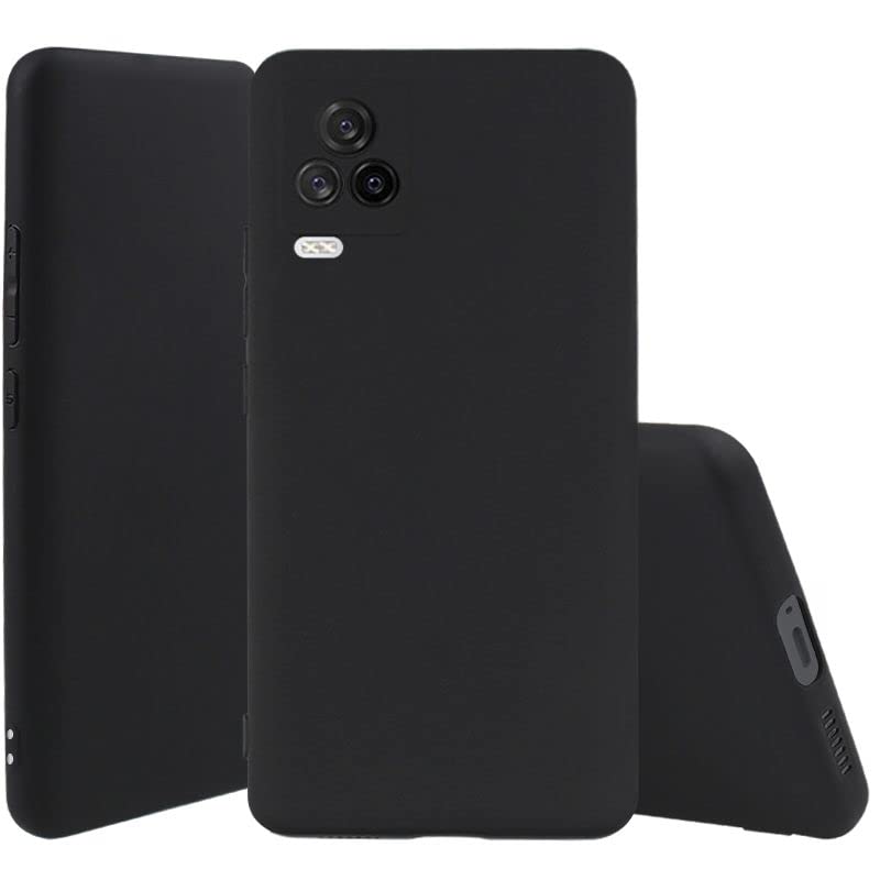 Prime Retail Soft Matte Back Cover for IQOO 7 Legend 5G [Matte Soft Silicon Flexible] Camera Bump Protection All Side Shock Proof Rubberised Back Case Cover for IQOO 7 Legend 5G(Black) (B0BVW8N2WQ) Amazon Price History, Amazon Price Tracker