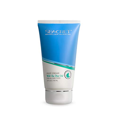 Seacret Foot Cream - Enriched With Tea Tree Oil, Shea Butter, Cocoa Butter, Olive Oil, And Dead Sea Minerals, 5.1 Fl.oz #TOP7