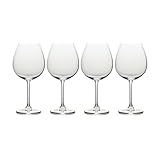 Mikasa Julie Red Wine Glass, 25-Ounce, Set of 4