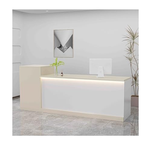 Office sk HighTraffic Counter Simple Design in 120cm Right Side Configurat Modern Recept Fur