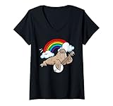 Photo Gallery donna cute banjo-playing walrus funny bluegrass animal rainbow maglietta con collo a v Photo Gallery donna cute banjo-playing walrus funny bluegrass animal rainbow maglietta con collo a v