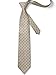 HISDERN Ties for Men Beige Checkered Tie with Pocket Square Polka Dots Business Formal Necktie Handkerchief Set Wedding Party