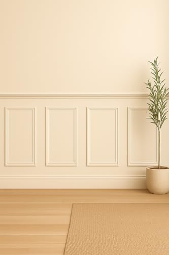 Image of Ekena Millwork PNL12X24AS-01 12 inchW x 24 inchH x 1 /2 inchP Ashford Molded Classic Wainscot Wall Panel