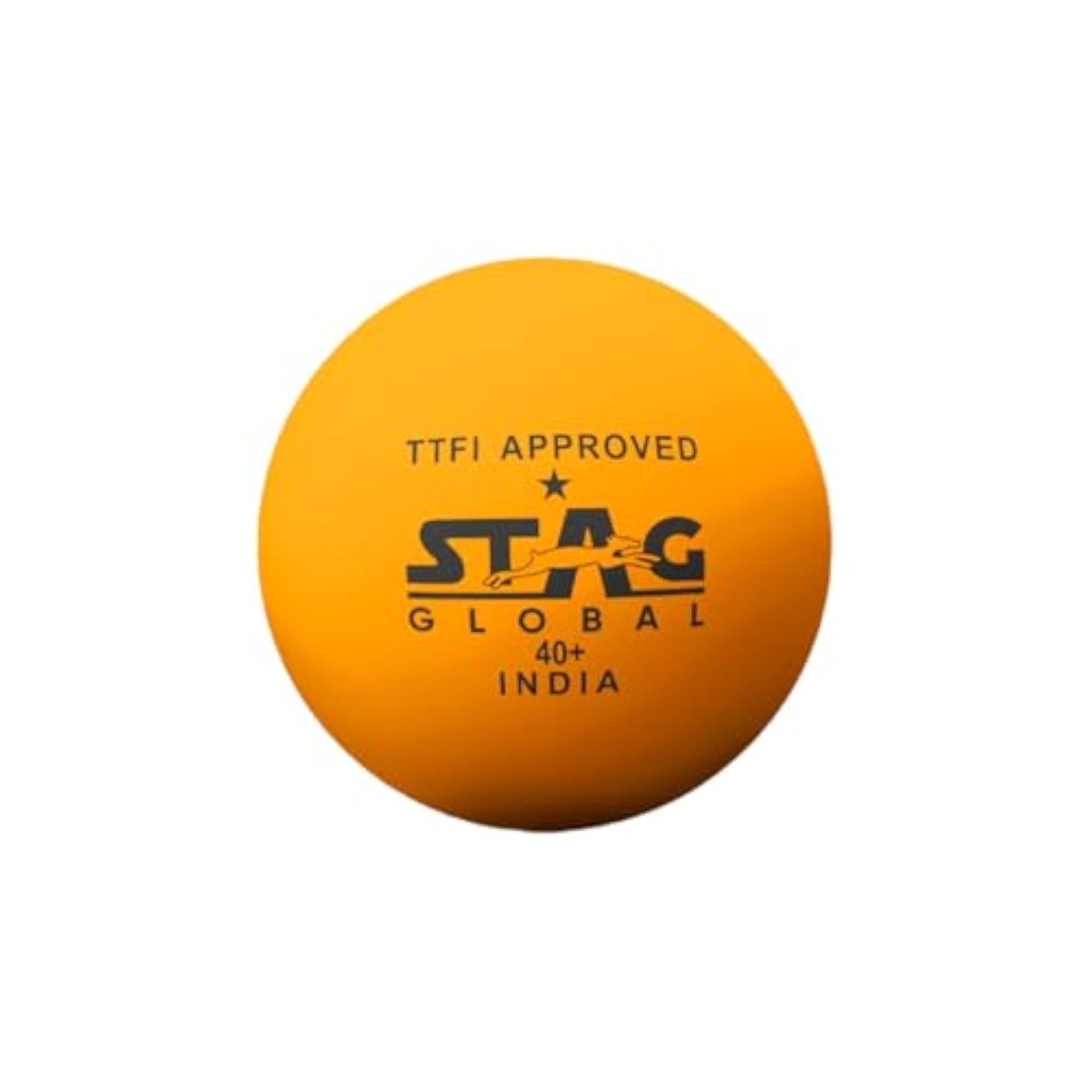 Iconic High Performance 1 Star Orange Table Tennis Balls