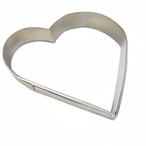 Schneider Backform Herz, 43 - 50cm, größenverstellbar, Kuchenform Backrahmen Tortenring