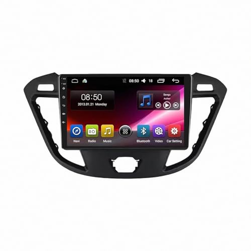 Radio coche 2 DIN con cámara trasera para Ford Transit, manos libres y Mirror Link