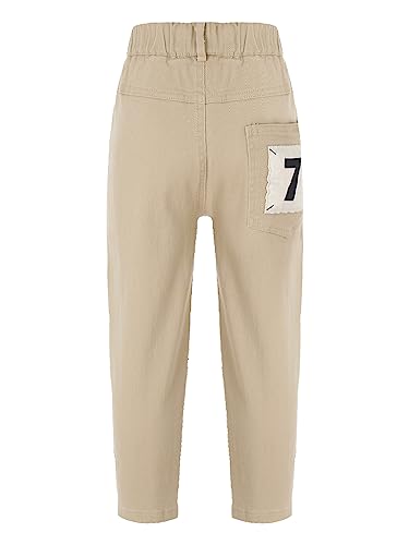 Toddler Boys Stretch Skinny Chino Pants Pull On Trousers School Uniform2