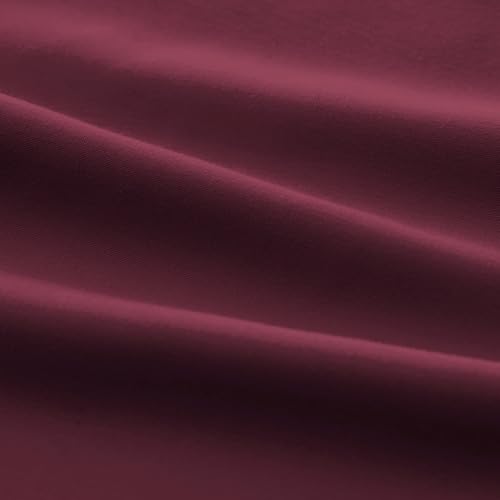 Image of EXQ Home Toddler Pillowcases 13x18 Travel Pillow Case Set of 2, Small Pillow Case Fits Baby Pillow Sized 12x16, 13x18, Kids Pillowcases 2 Pack Machine Washable with Envelope Closure(Burgundy)