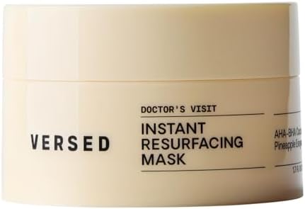 Versed Doctor's Visit Instant Resurfacing Mask | AHA-BHA Enzyme Mask 1.7 Oz