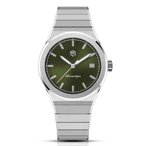Montre homme vert kaki automatique Manime LA FIDÈLE pour le quotidien