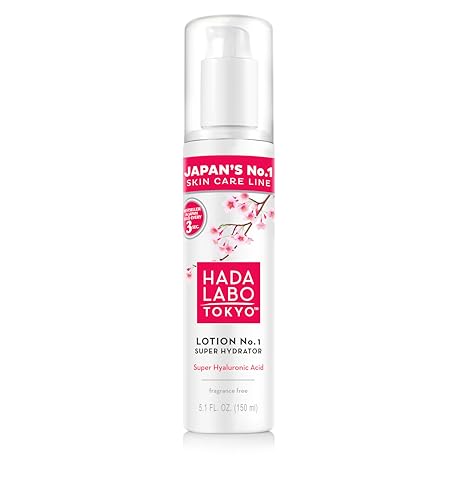 Hada Labo Tokyo – Super Hyaluronic Acid Super Hydrator Lotion, for Age 18-39, 150 ml bottle (Pack of 1)