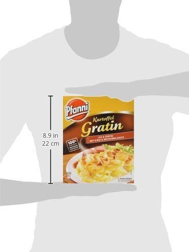 Pfanni Kartoffelfertiggericht Kartoffel Gratin Fix & Fertig für die schnelle Zubereitung deutsche Kartoffeln 400 g