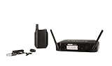 Shure GLXD14/85 Rechargeable Digital Wireless Microphone System for Presenters with GLXD4 Receiver, GLXD1 Bodypack and WL185 Cardioid Lavalier Mic