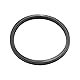 Othmro Hydraulische Dichtung Kolbenwelle USH Öldichtung O-Ring 85 mm x 75 mm x 6 mm Nitrilkautschuk schwarz 1 Stück
