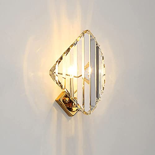 Lampadaire mural de cristal carré design postmoderne chic - 2
