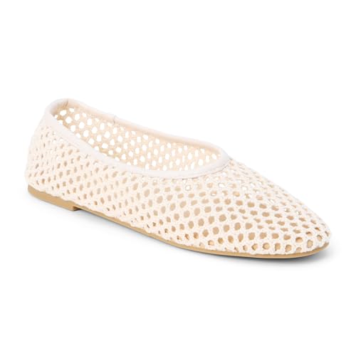 Image of Coconuts by Matisse Womens Marta Ballet Flats Casual - White