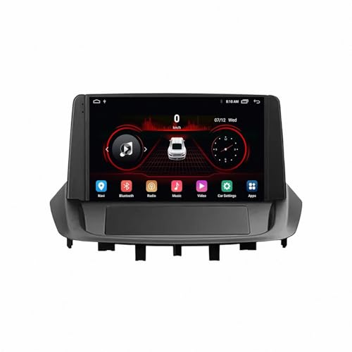 Radio de coche para Renault Fluence 1 2008-2017 con CarPlay y pantalla HD 4G+64G