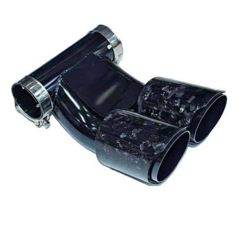 Tuyau d'échappement Cayman 718 Boxster double sortie pour optimiser le flux du silencieux