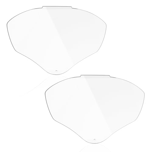 2 Pcs S8555 Face Shield Replacement Lens Compatible with Honeywell