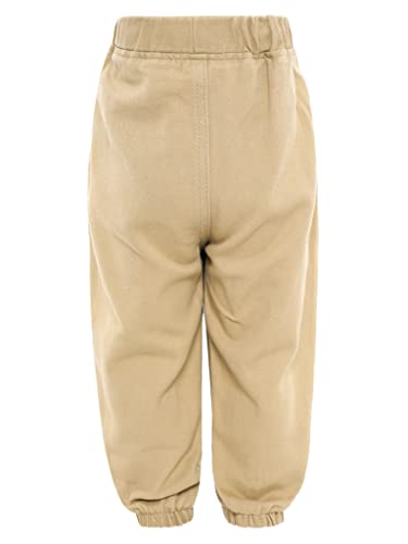 Kids Toddler Boys Cargo Jogger Pull On Baggy Trousers Elastic Waist Casual Jogging Bottom2