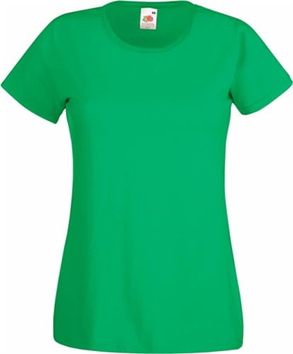 Basic T-Shirt 'Valueweight' - für Damen Farbe maigrün Größe M