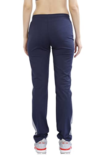 Image of Women's Cotton Running Track Pant with Zipper Pockets